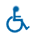 Accessibility symbol (wheelchair)